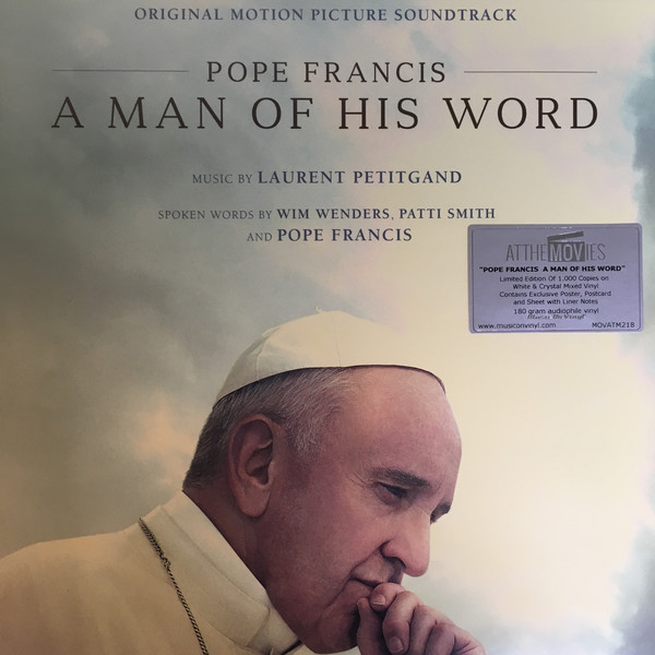 POPE FRANCIS A MAN OF HIS WORD - LAURENT PETITGAND - WHITE VINYL